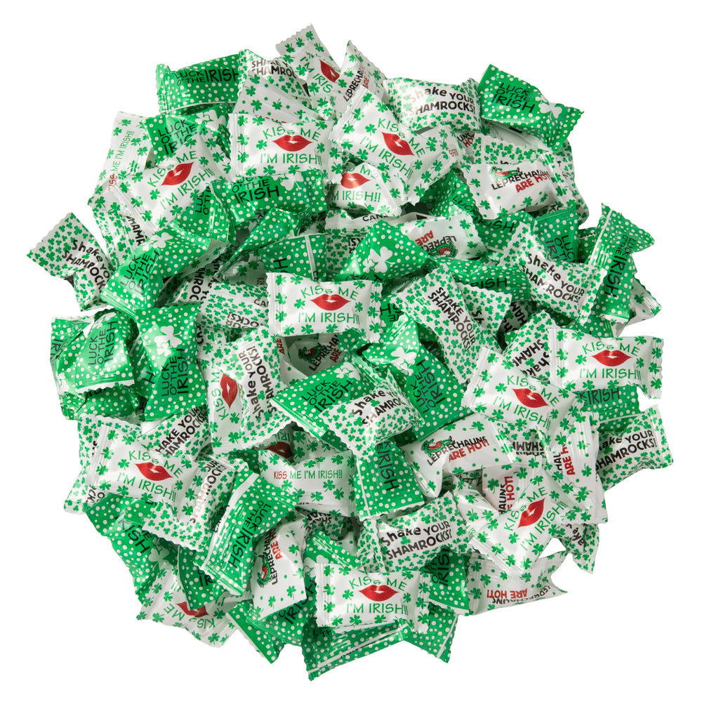 Candy Envy wedding mints display, ideal for guest favors.