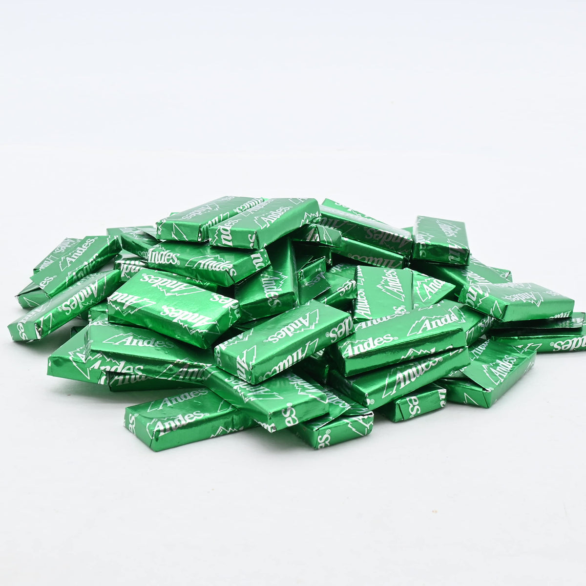 Candy Retailer Crème de Menthe Mints wrapped pack for sharing at gatherings.