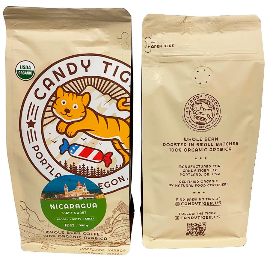 Candy Tiger 12 oz bag with freshness seal