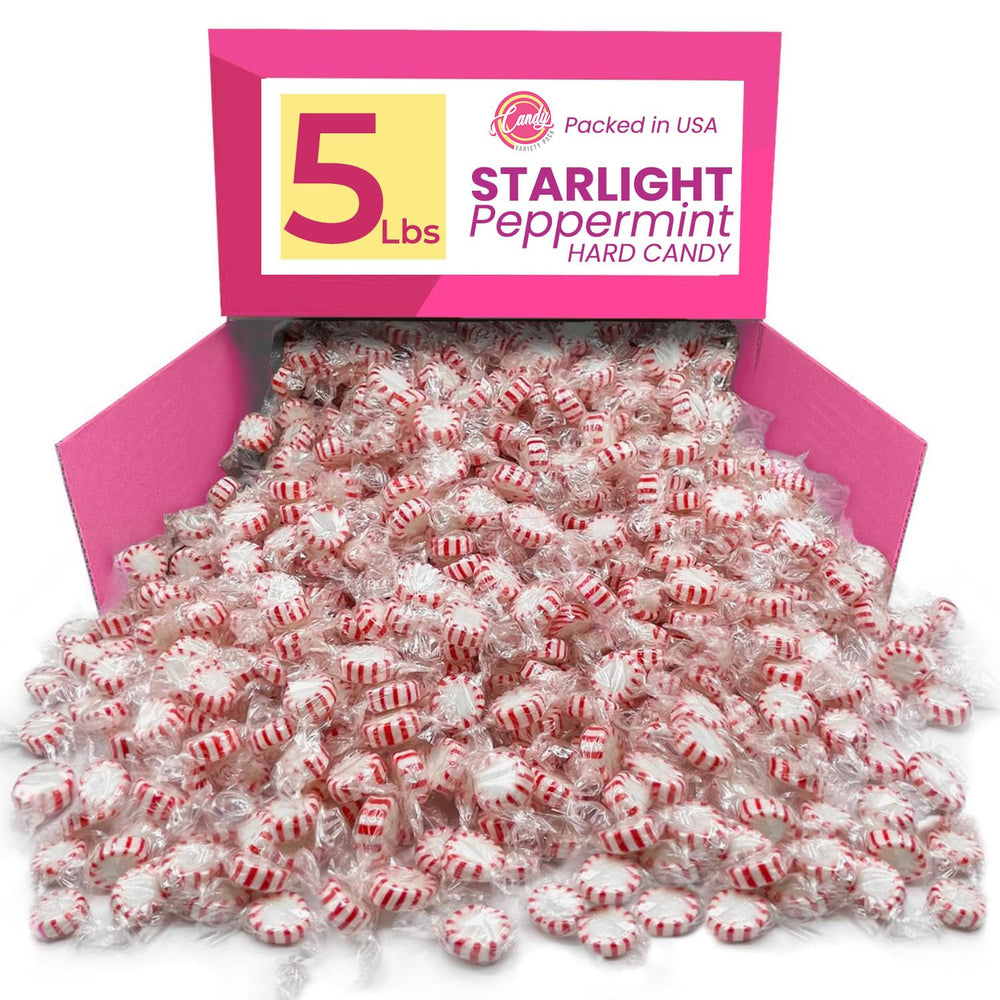 Candy Variety Pack Starlight Mints bulk pack for gatherings with refreshing peppermint flavor.