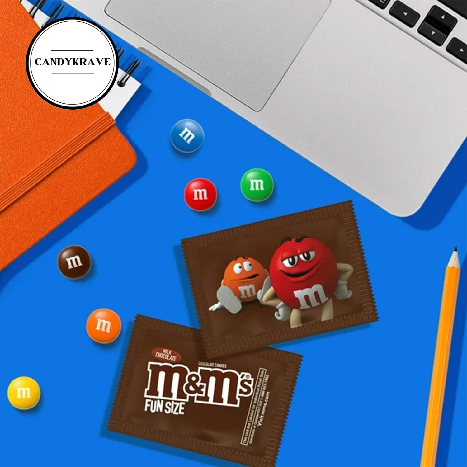 CandyKrave M&M's Milk Chocolate Candy ideal for parties and celebrations