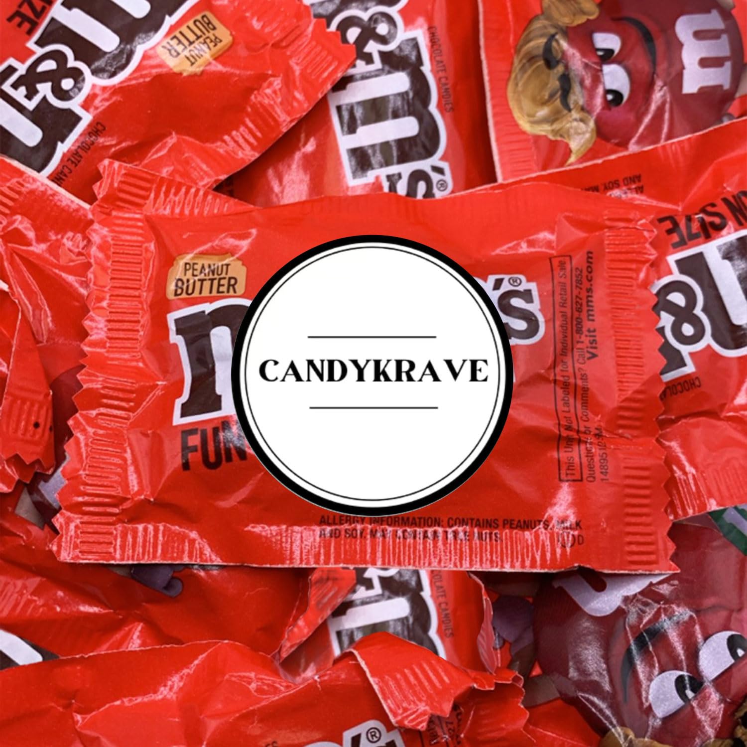 CandyKrave M&M's colorful shells arranged for festive dessert decorating ideas.