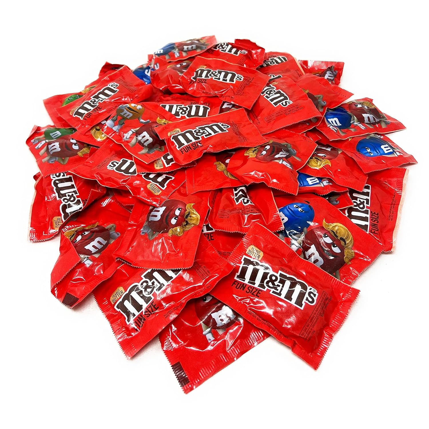 CandyKrave M&M's peanut butter milk chocolate shell closeup for a colorful, crunchy bite.