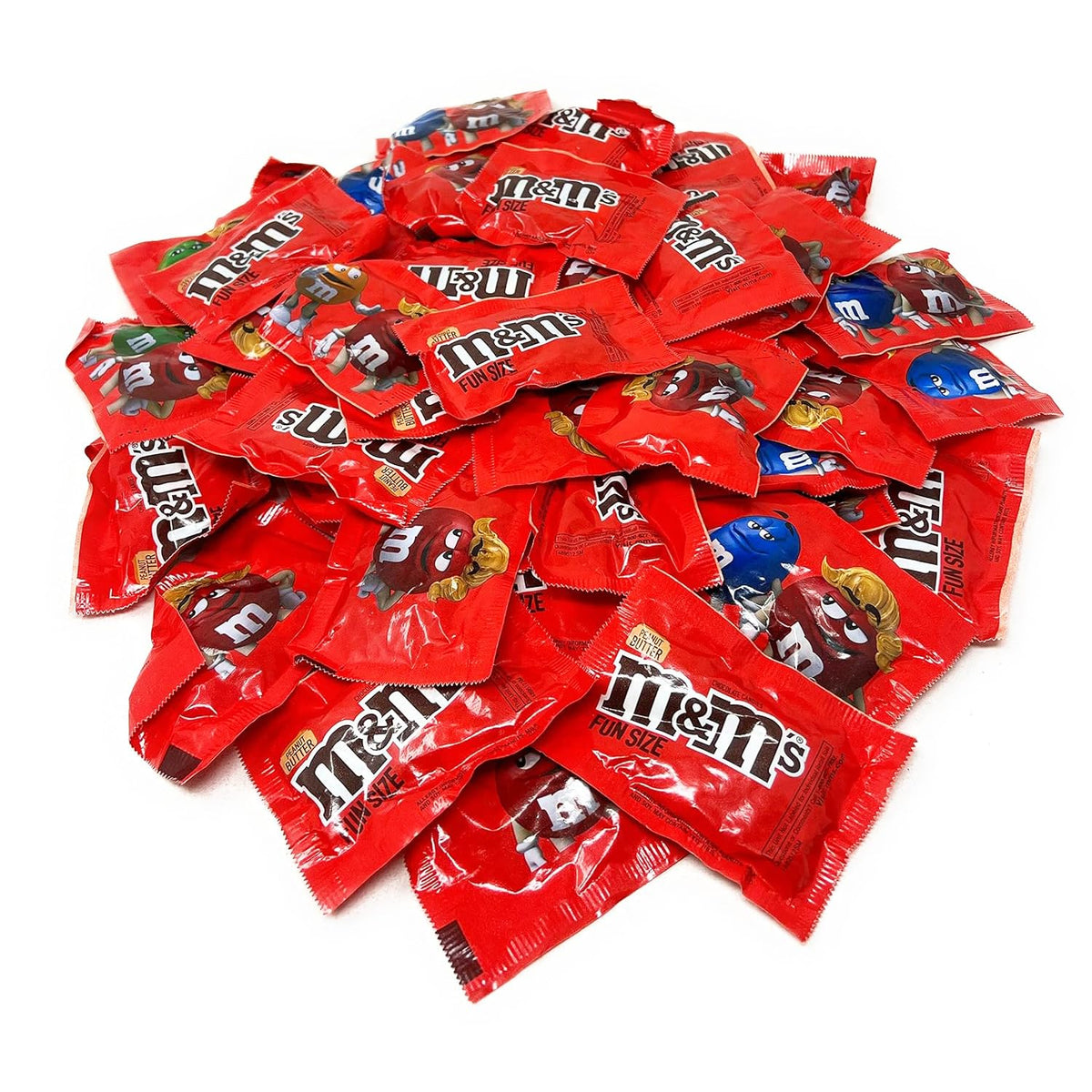 CandyKrave M&M's peanut butter milk chocolate shell closeup for a colorful, crunchy bite.