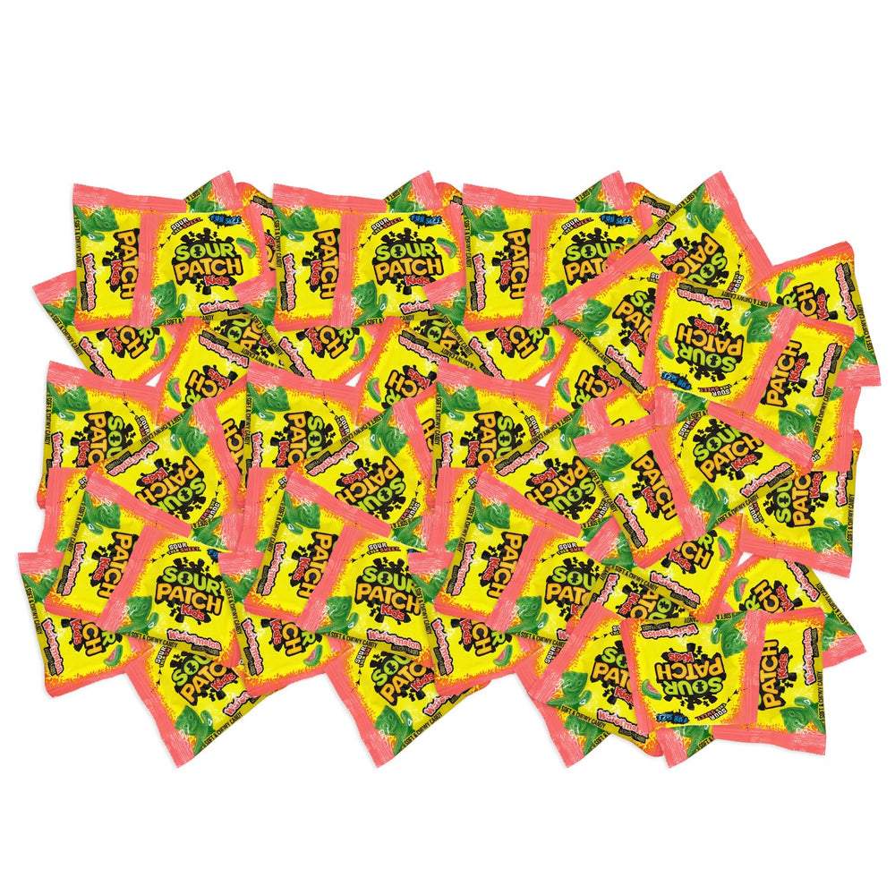 CandyKrave SourPatch Kids Watermelon Pack front view for party-ready snacking.