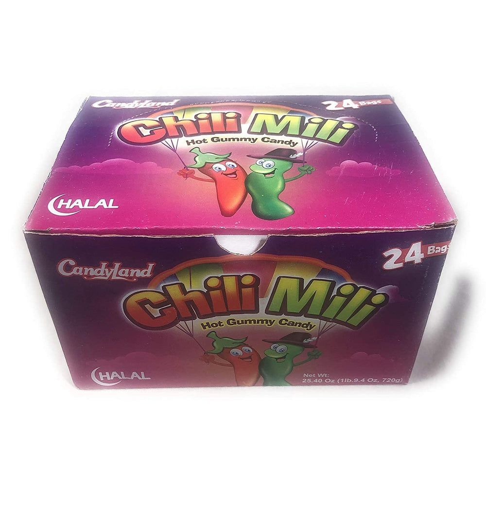 Candyland Chili Mili quarter-size candies – easy sharing