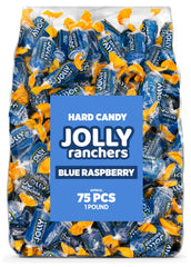 Candylish Blue Raspberry hard candy bulk bag ideal for party bowls and gifts.