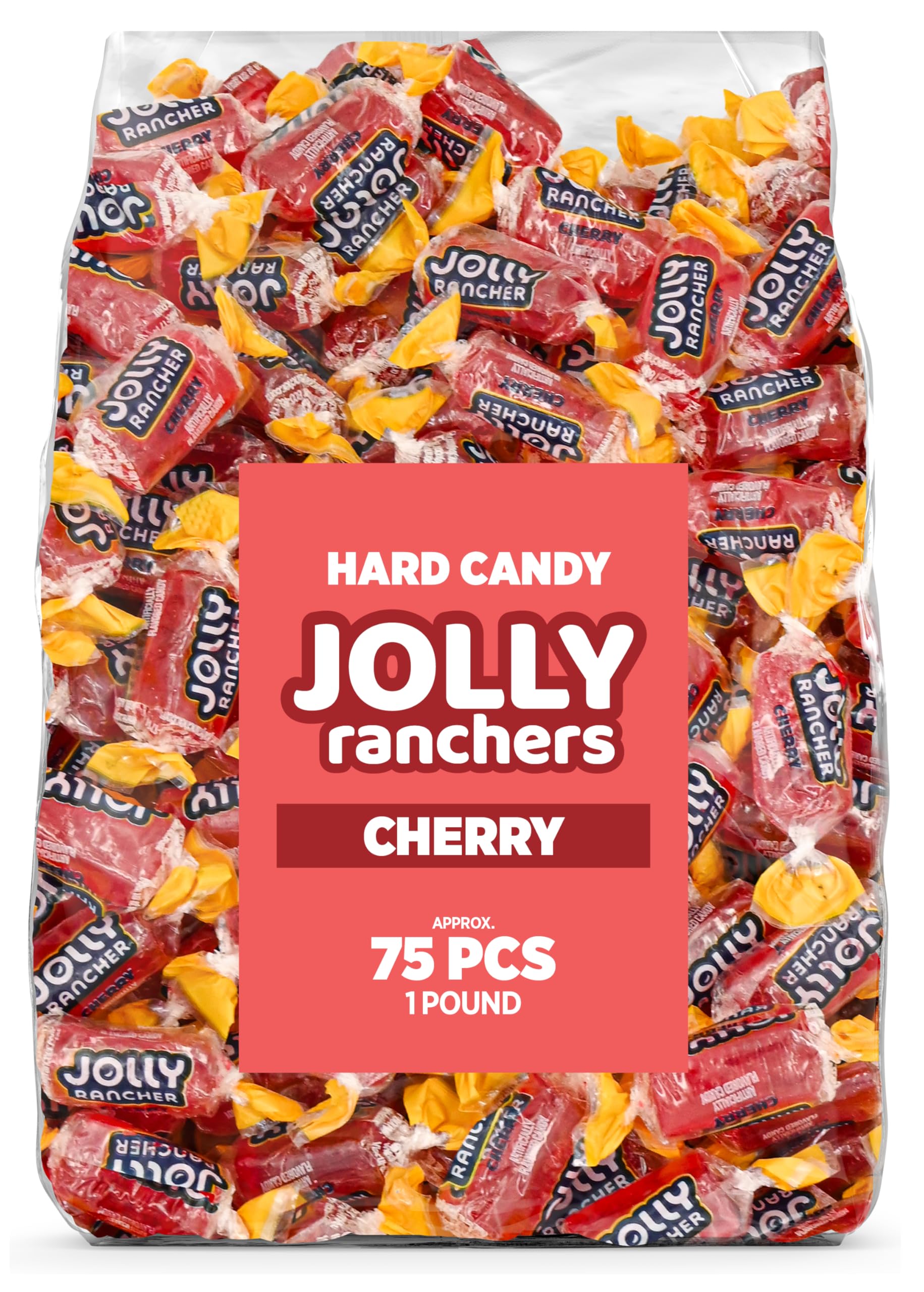 Candylish Cherry Jolly Ranchers bulk bag for sharing at parties and events.