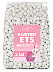 Candylish Easter candy coated milk chocolate with white shell, ideal for Easter baskets.
