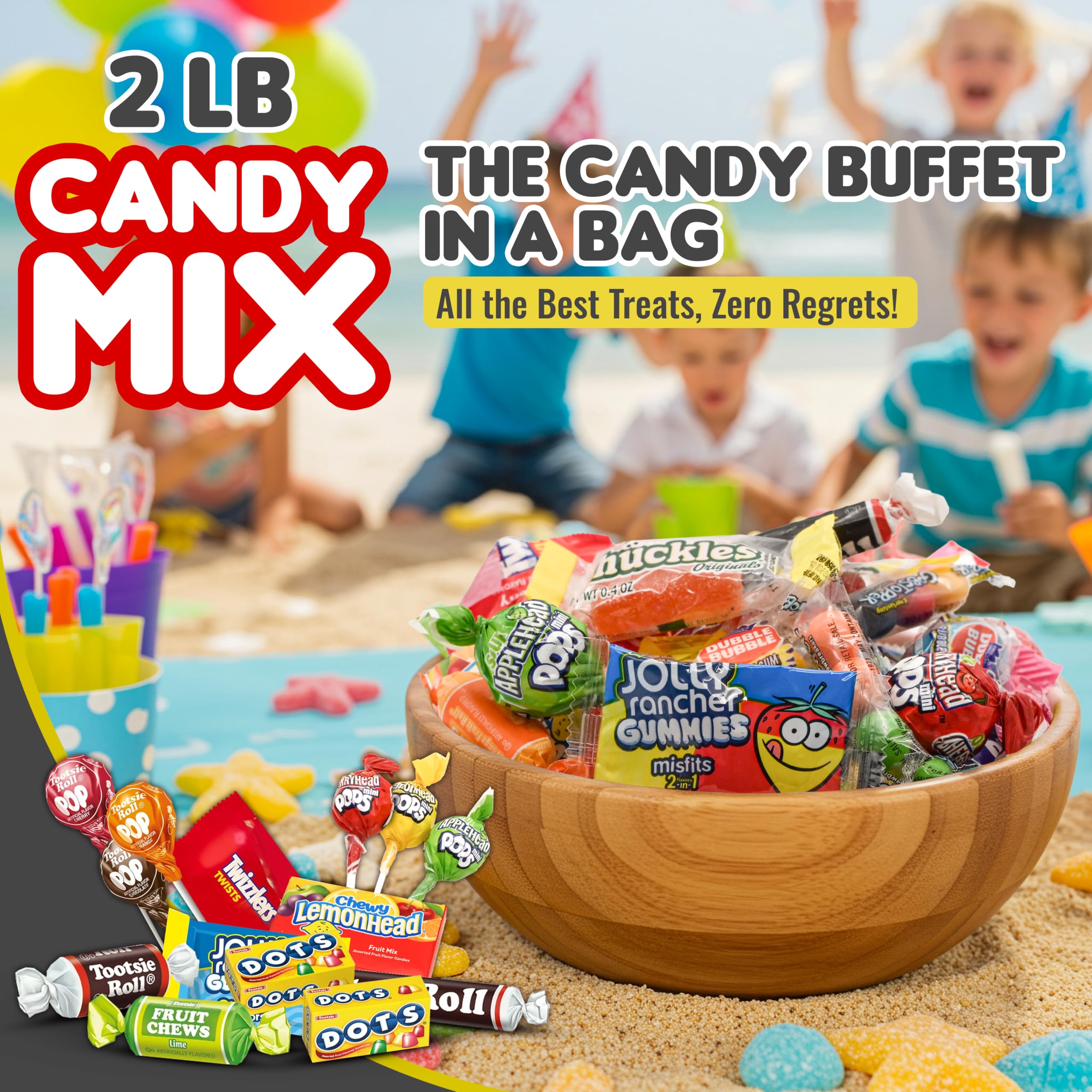 Candylish goodie bag candy bulk suited for classrooms and events