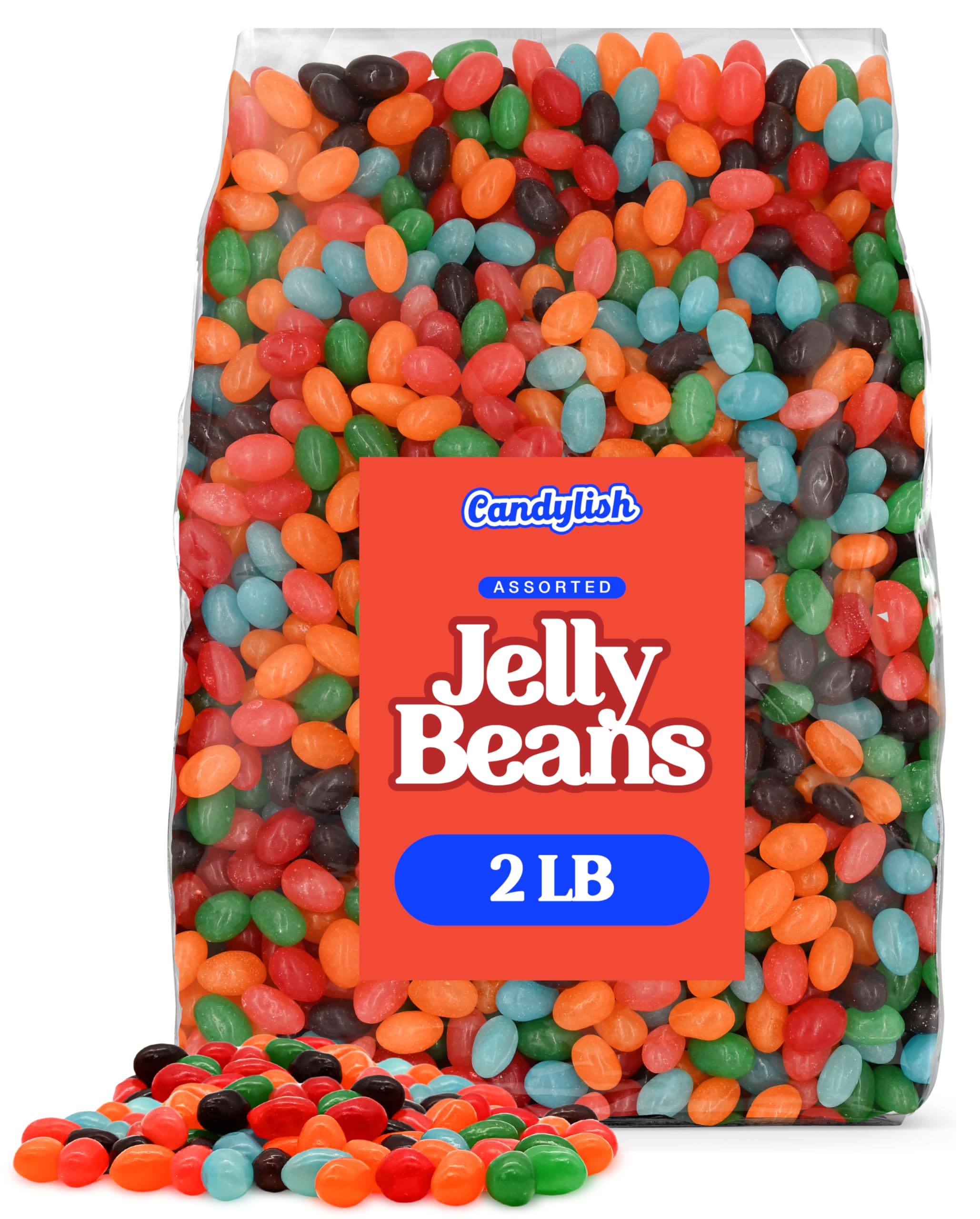 Candylish Jelly Beans colorful assortment for vibrant candy bowls and dessert tables.