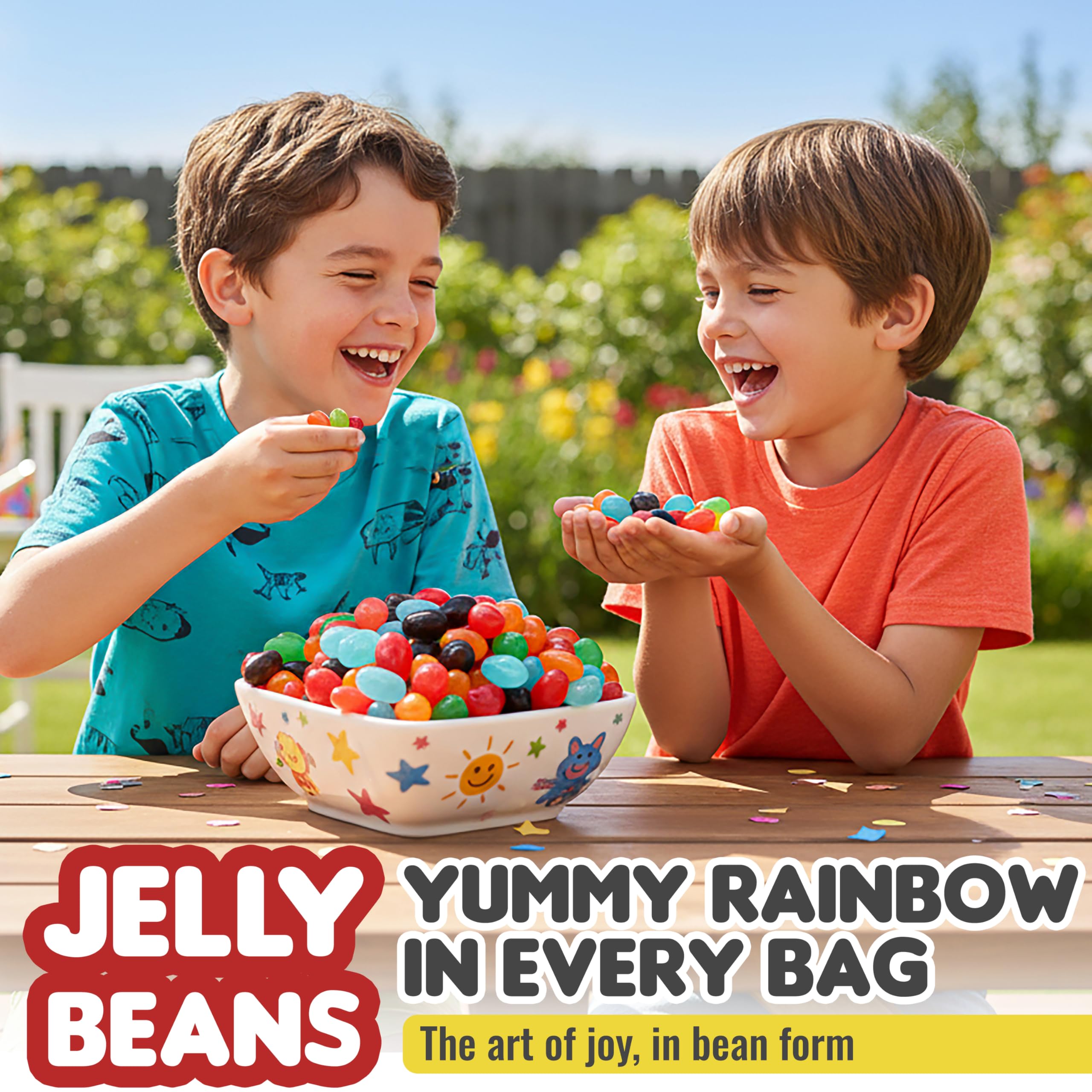 Candylish Jelly Beans snack-ready candy for quick grabs at home, work, or on the go.