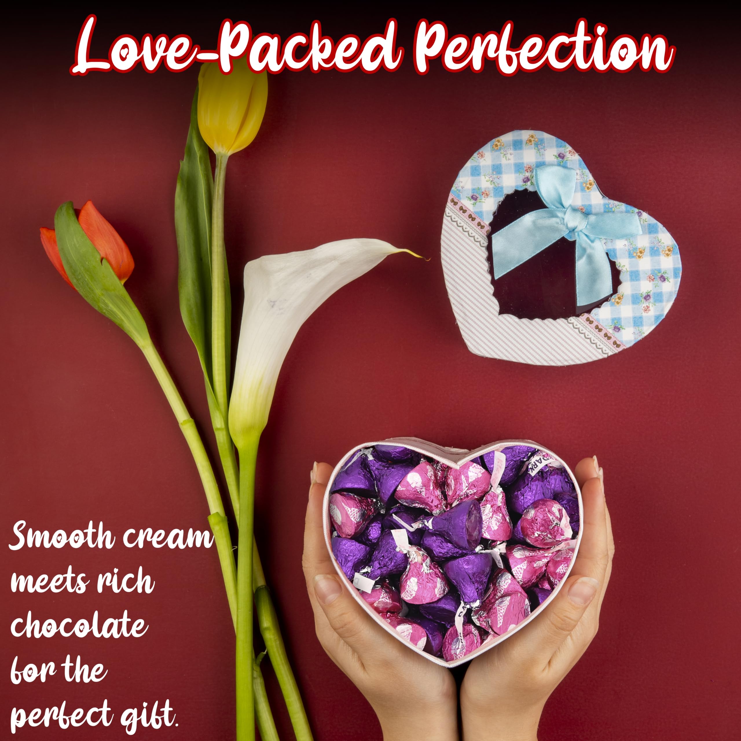 Candylish Valentine's Mix 1lb bag of treats, resealable for easy sharing.