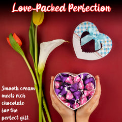 Candylish Valentine's Mix 1lb bag of treats, resealable for easy sharing.