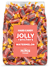 Candylish Watermelon Jolly Ranchers bulk bag close-up highlighting juicy flavor for parties
