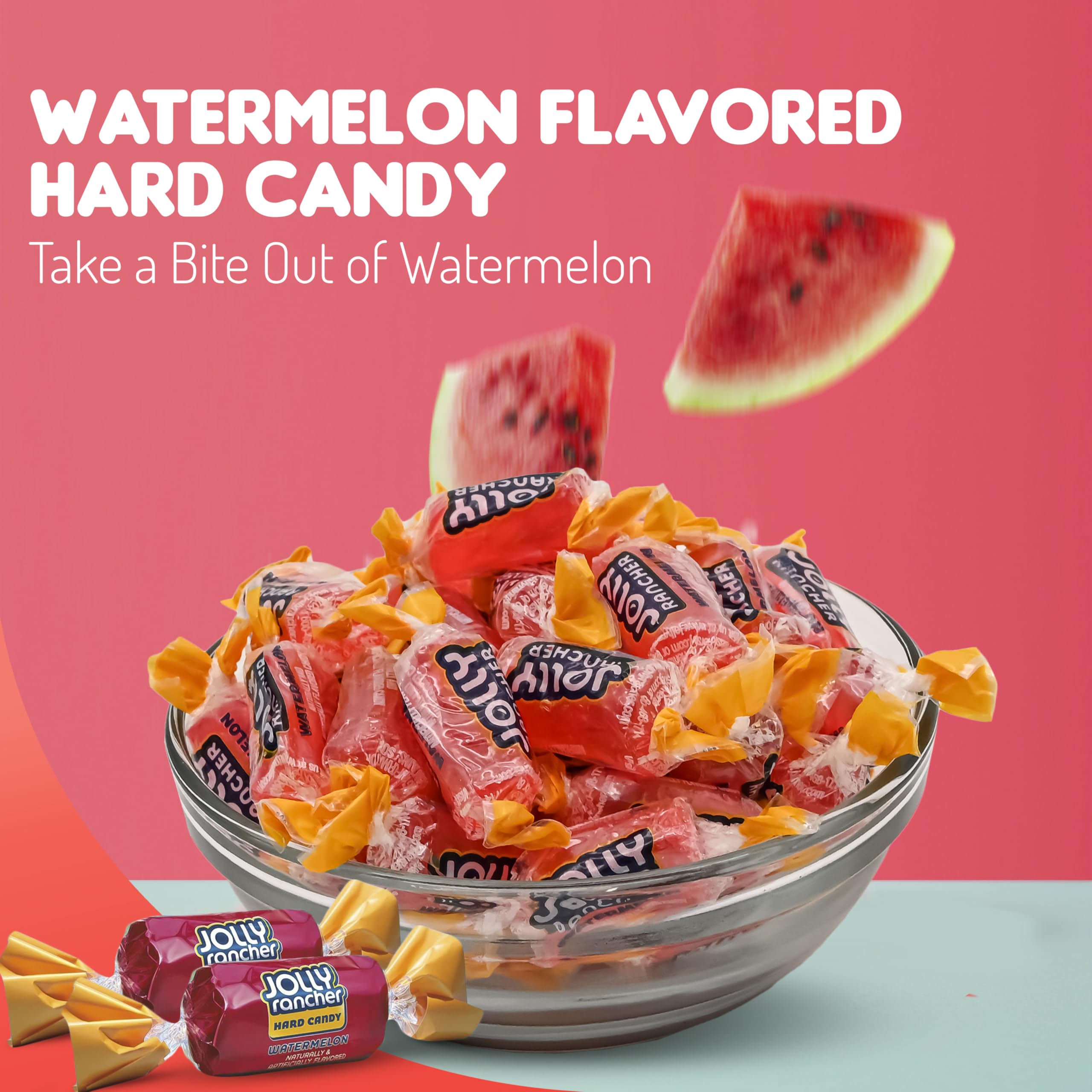 Candylish Watermelon Jolly Ranchers on-the-go snack ready for bags or desks