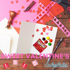 Candyman assorted chocolates and fruity pieces close-up