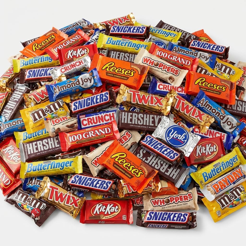 Candyman holiday candy variety for parties, gifts, and greetings.