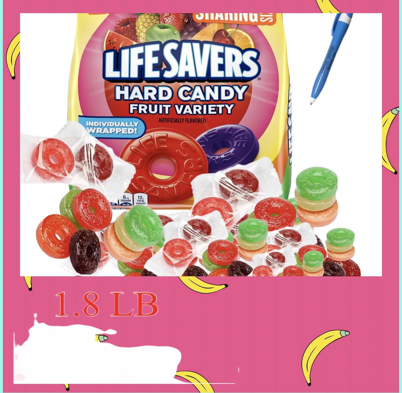 CandyRific LifeSavers apple flavor candy for crisp sweetness.