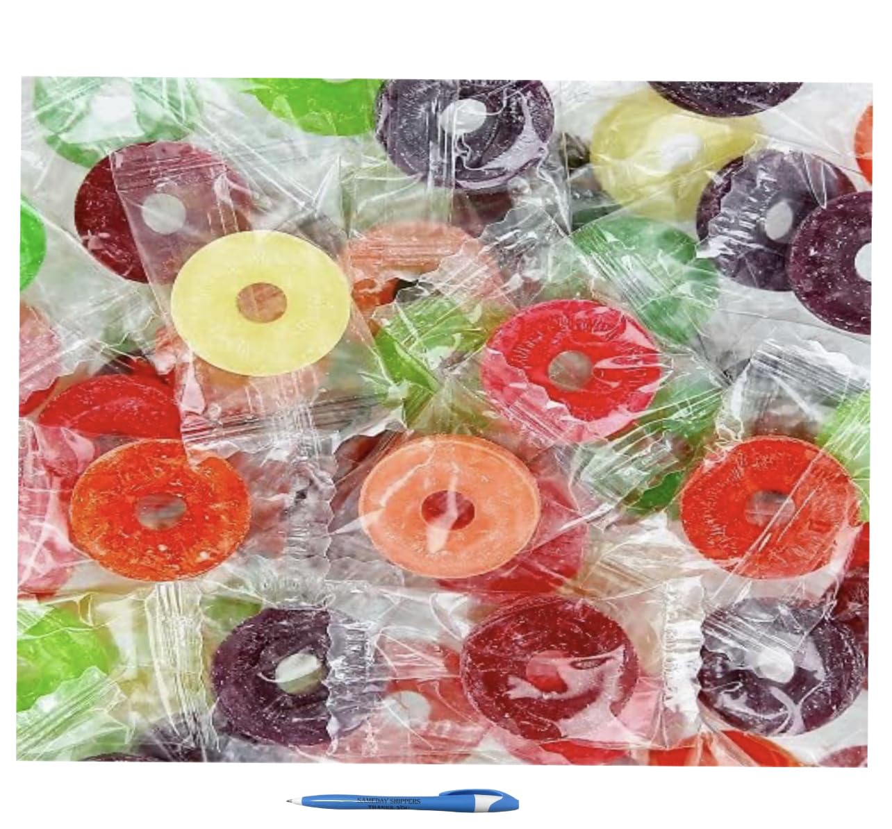 CandyRific LifeSavers bulk 1.8 lb bag suitable for gatherings.