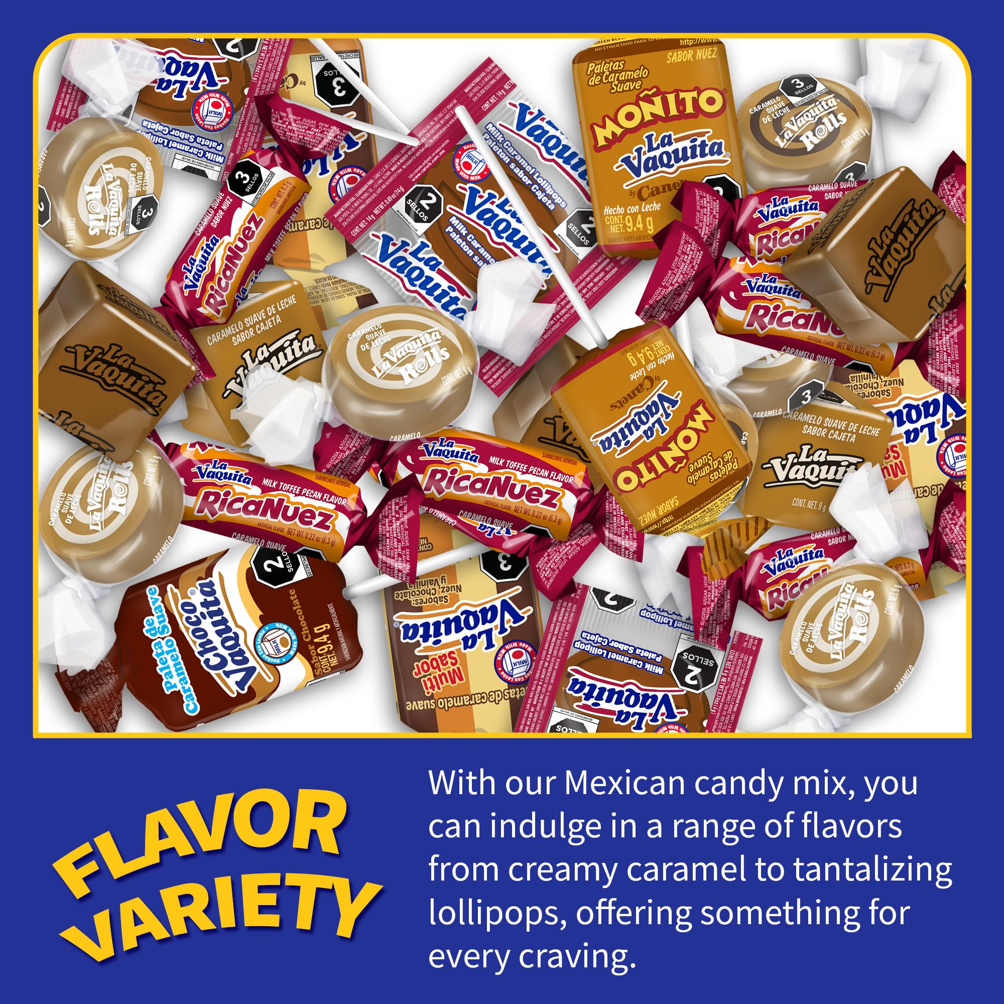 Canel's La Vaquita soft milk caramel close-up emphasizes creamy texture.