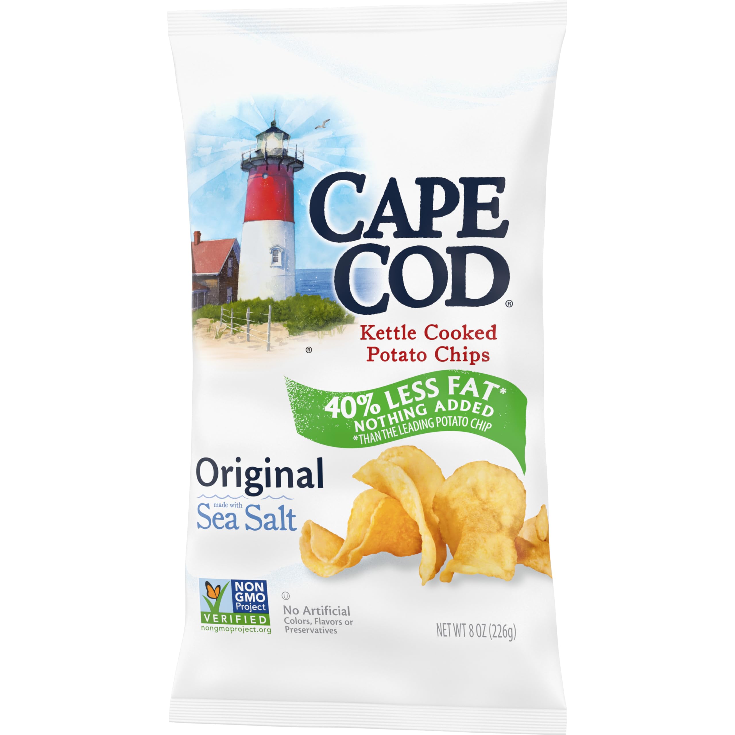 Cape Cod Less Fat Original product shot under bright light highlighting value