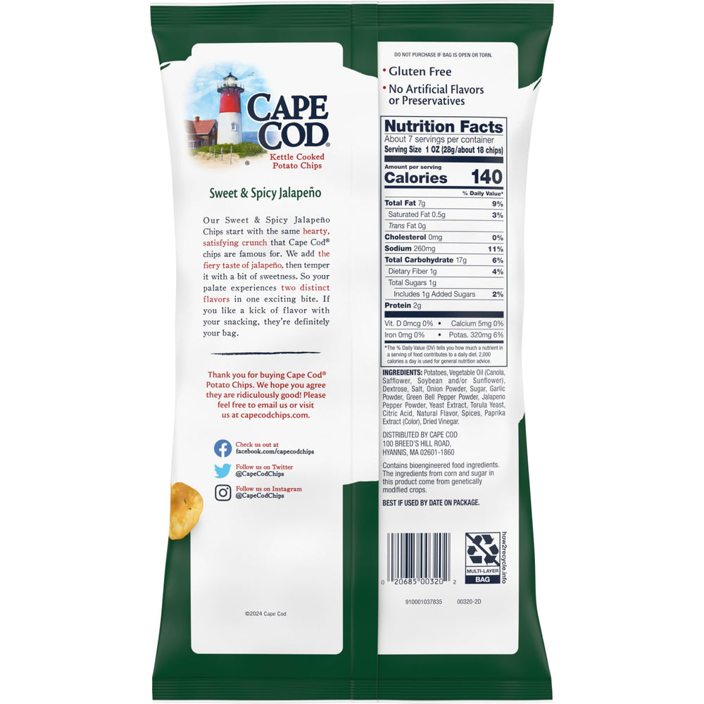 Cape Cod gluten-free chip offers a tasty gluten-free snack option.