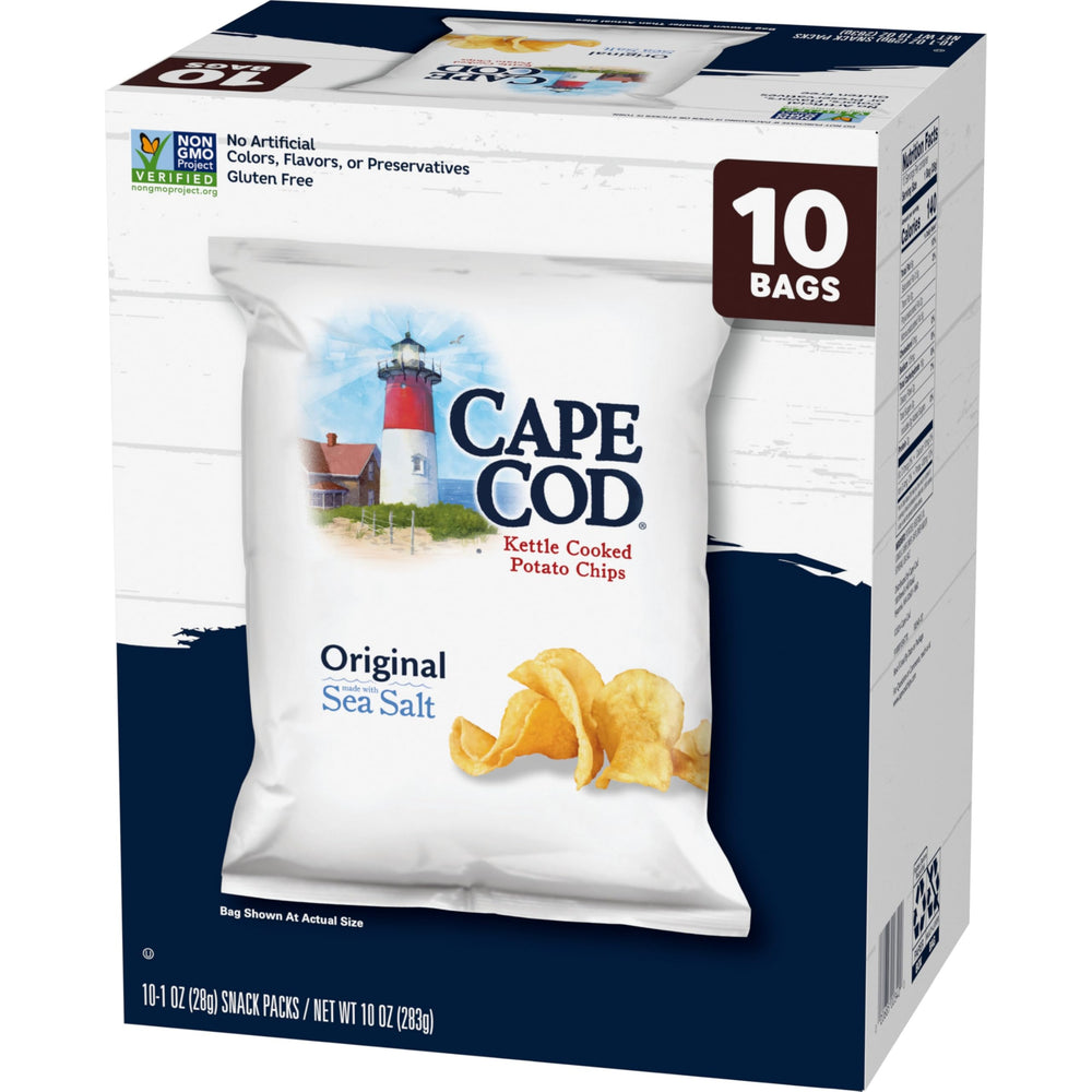 Cape Cod Original Chips served with dip or enjoyed solo for movie nights.