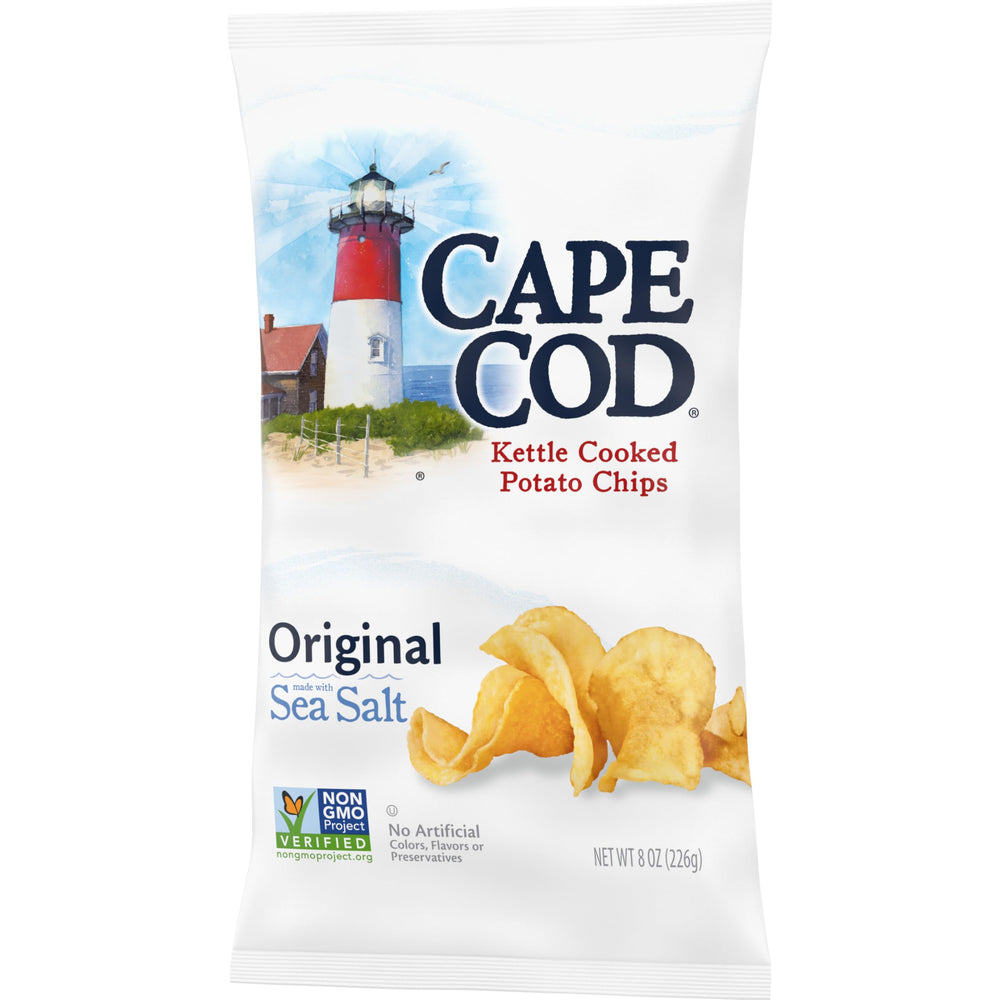 Cape Cod Original Kettle Chips serving with friends emphasizes satisfying crunch