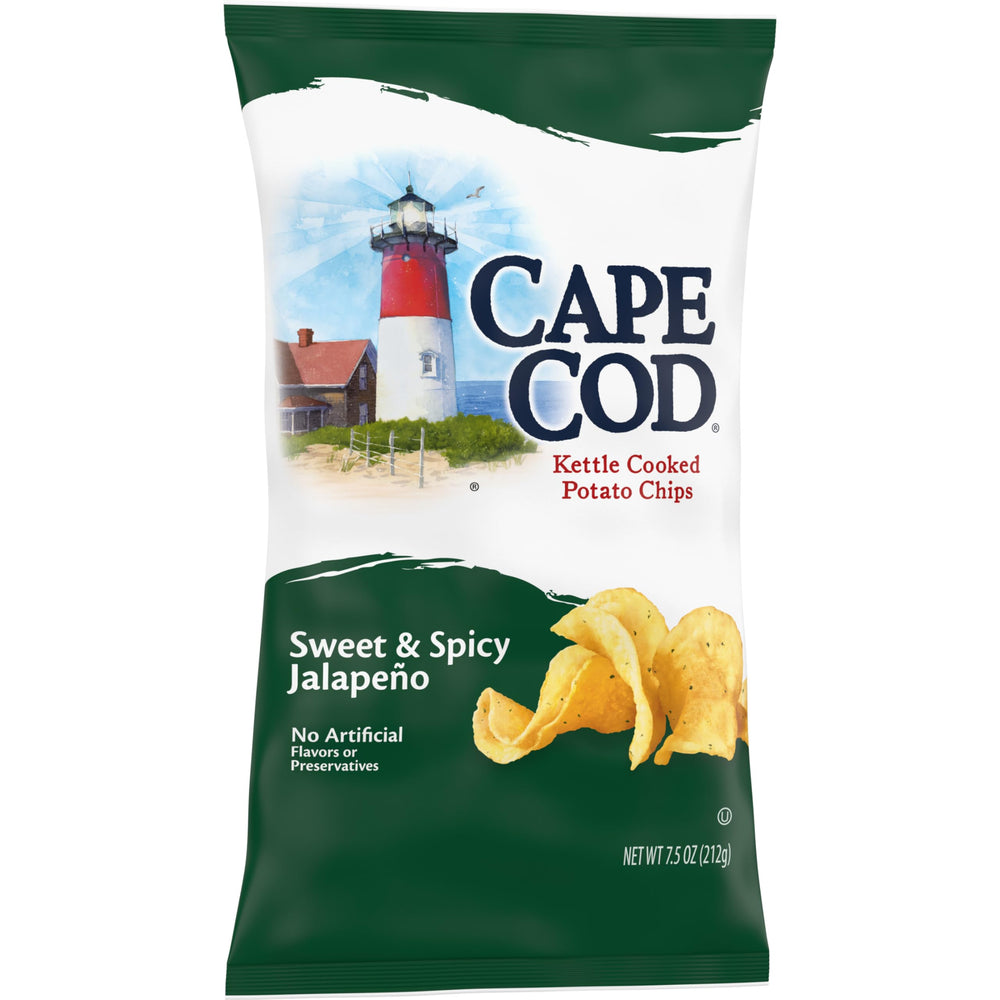Cape Cod premium ingredients support consistent kettle-cooked quality.