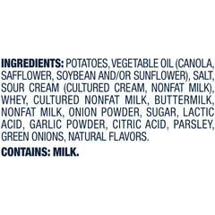 Close-up of potatoes and oil used in Cape Cod chips