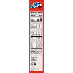 Cap'n Crunch Original bowl serving, crisp and inviting crunch.