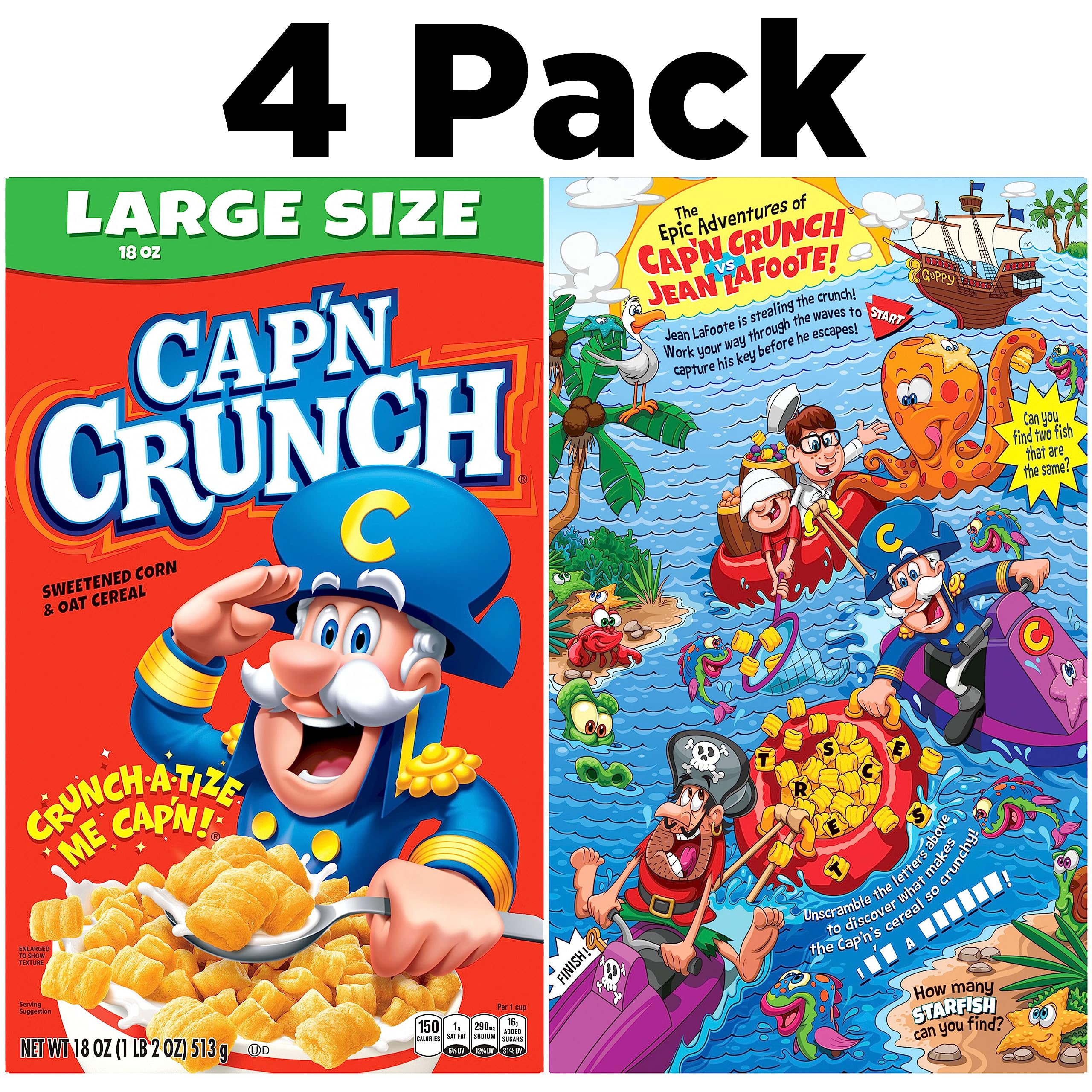 Cap'n Crunch serving bowl with milk showcases a simple snack ritual.