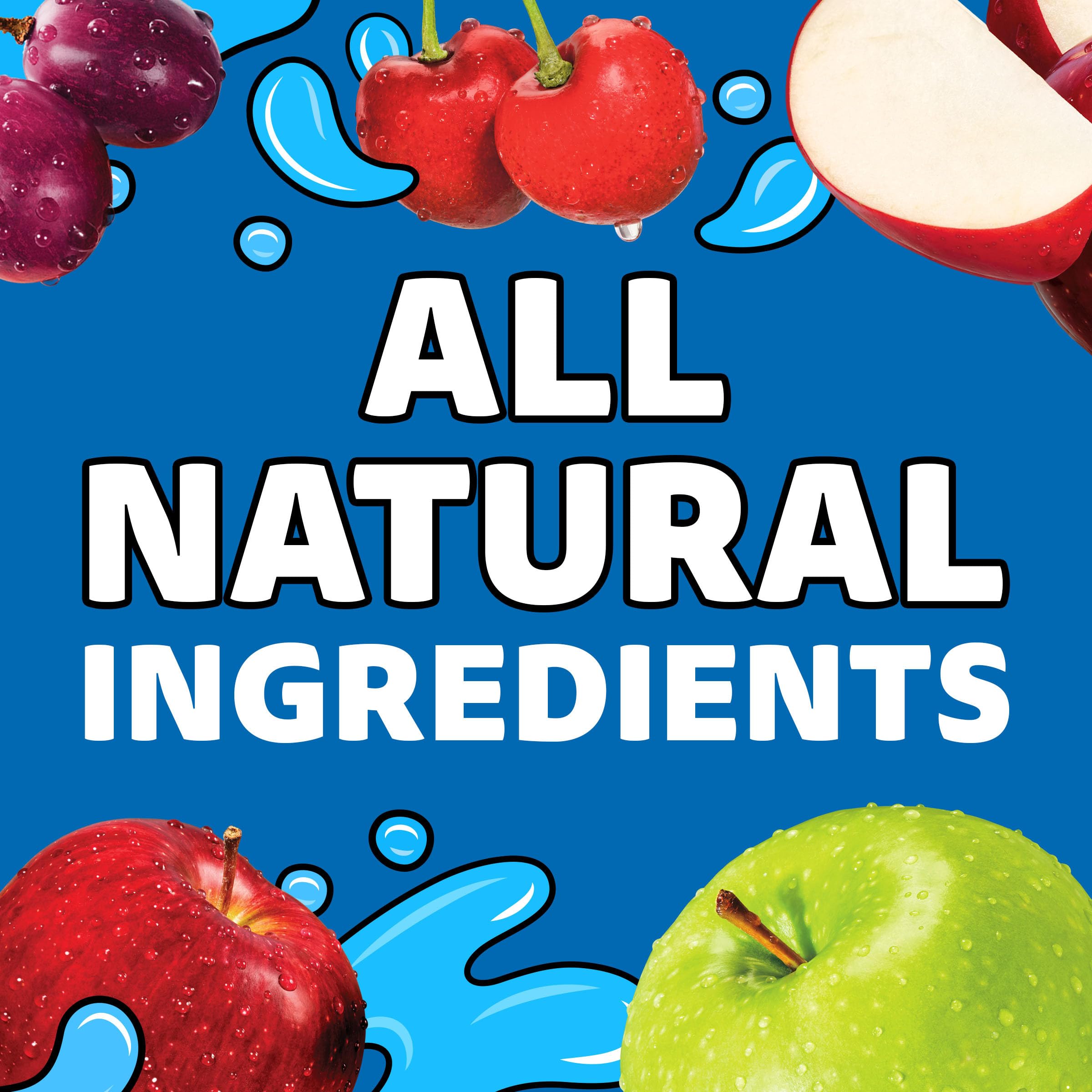 Kids selecting Capri Sun fruit punch for lunchboxes with real fruit flavor