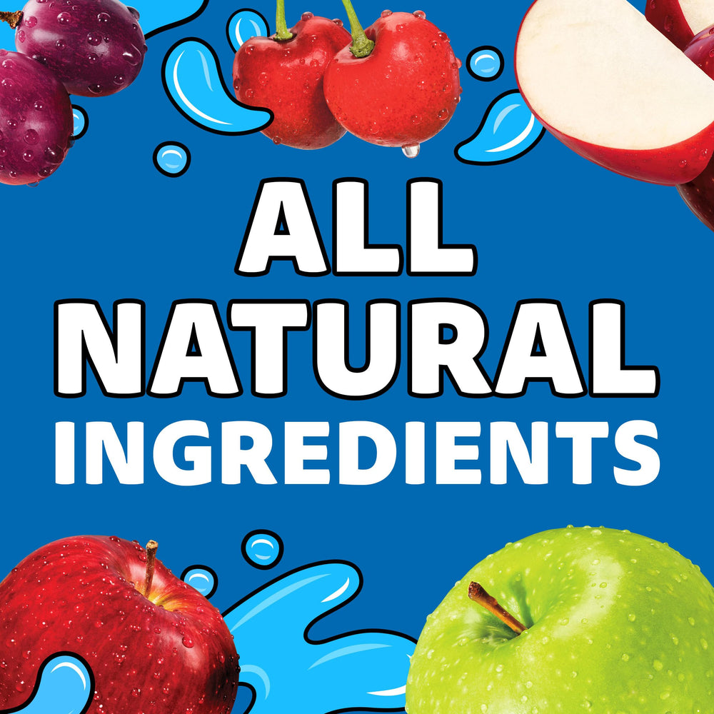 Kids selecting Capri Sun fruit punch for lunchboxes with real fruit flavor