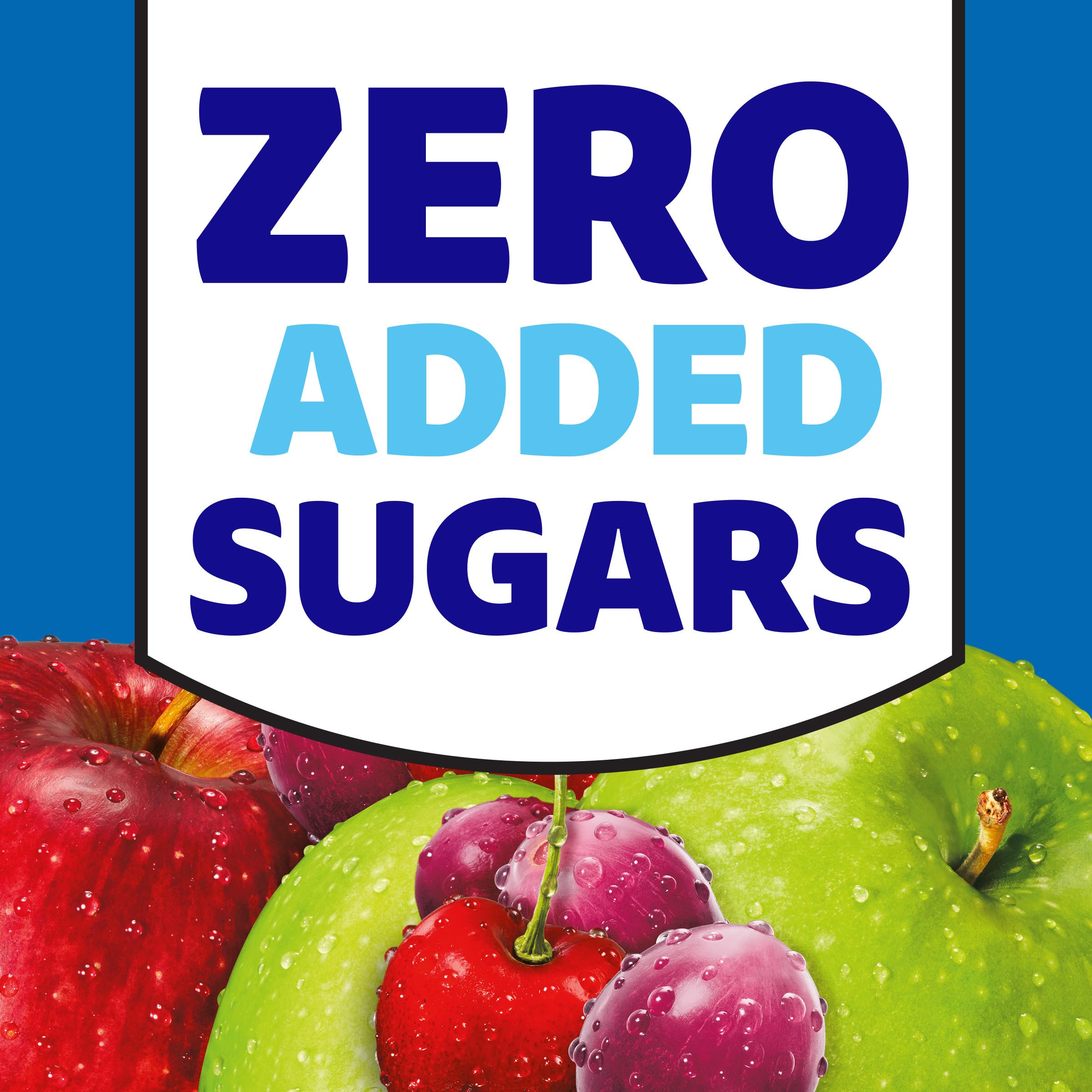 Capri Sun Fruit Punch packaging highlights no added sugar