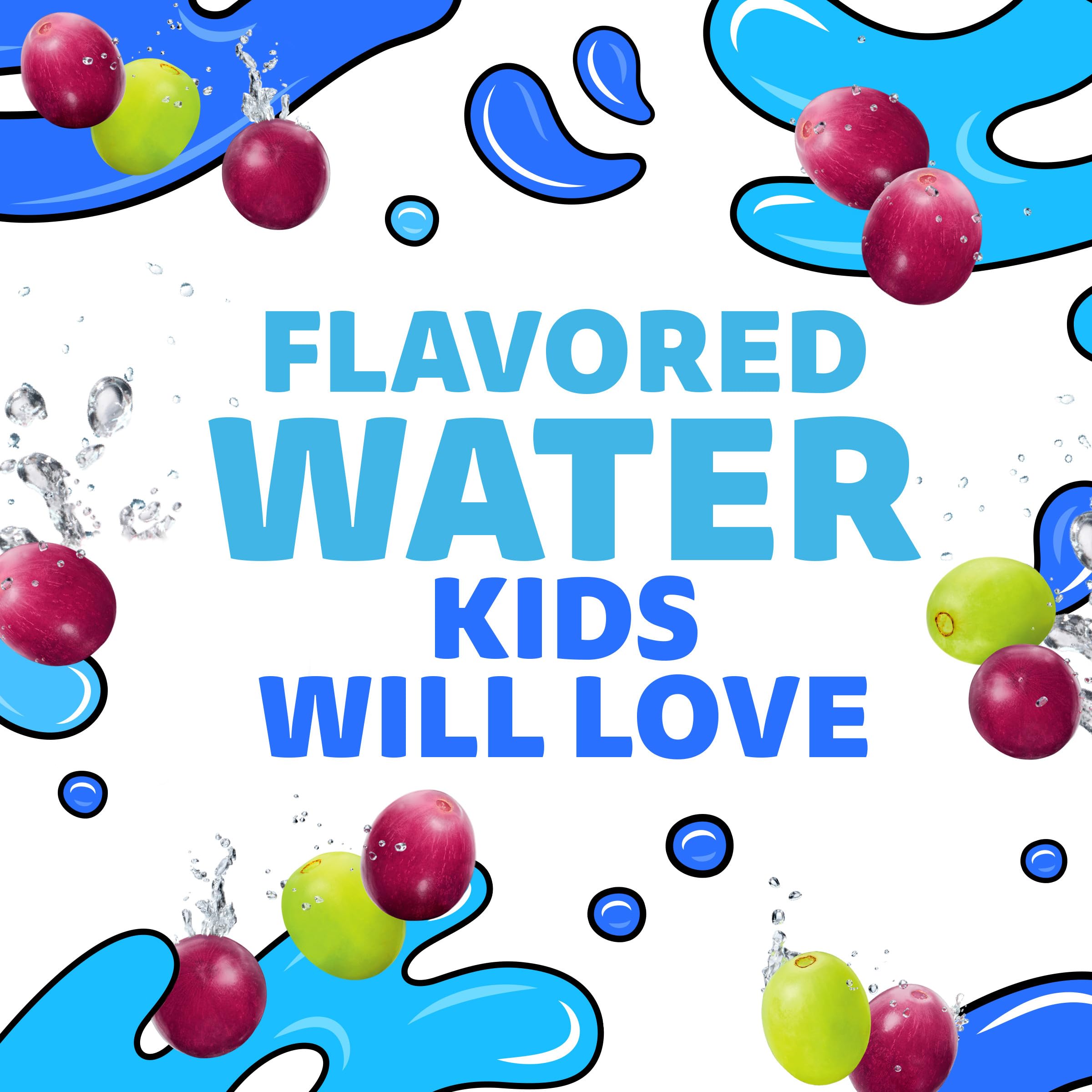 Capri Sun Roarin' Waters grape pouch being poured into a glass
