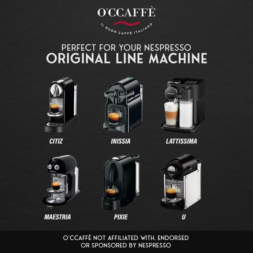 Capsucup Occaffe packaging with capsules emphasizes tidy storage and quick prep.