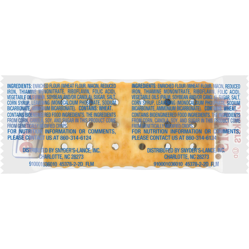 Captain’s Wafers Crackers individually wrapped for freshness on the go.