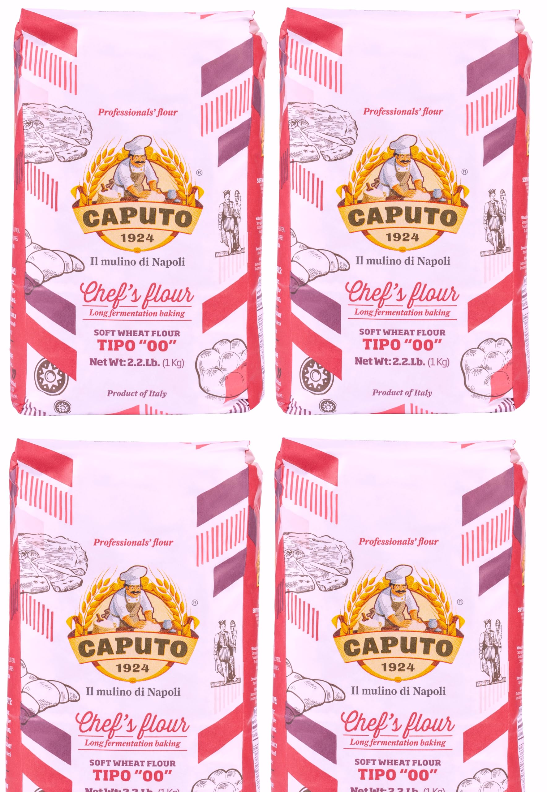 Caputo Antimo 00 flour dough ball ready for artisan baking and pizza