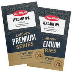 CAPYBARA LalBrew Verdant IPA sachets for precise pitching and consistent homebrews.