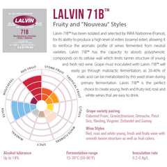 CAPYBARA Lalvin 71B fermentation bubbles during active fermentation.