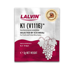 Lalvin K1-V1116 in action producing floral aromas at cool fermentation.