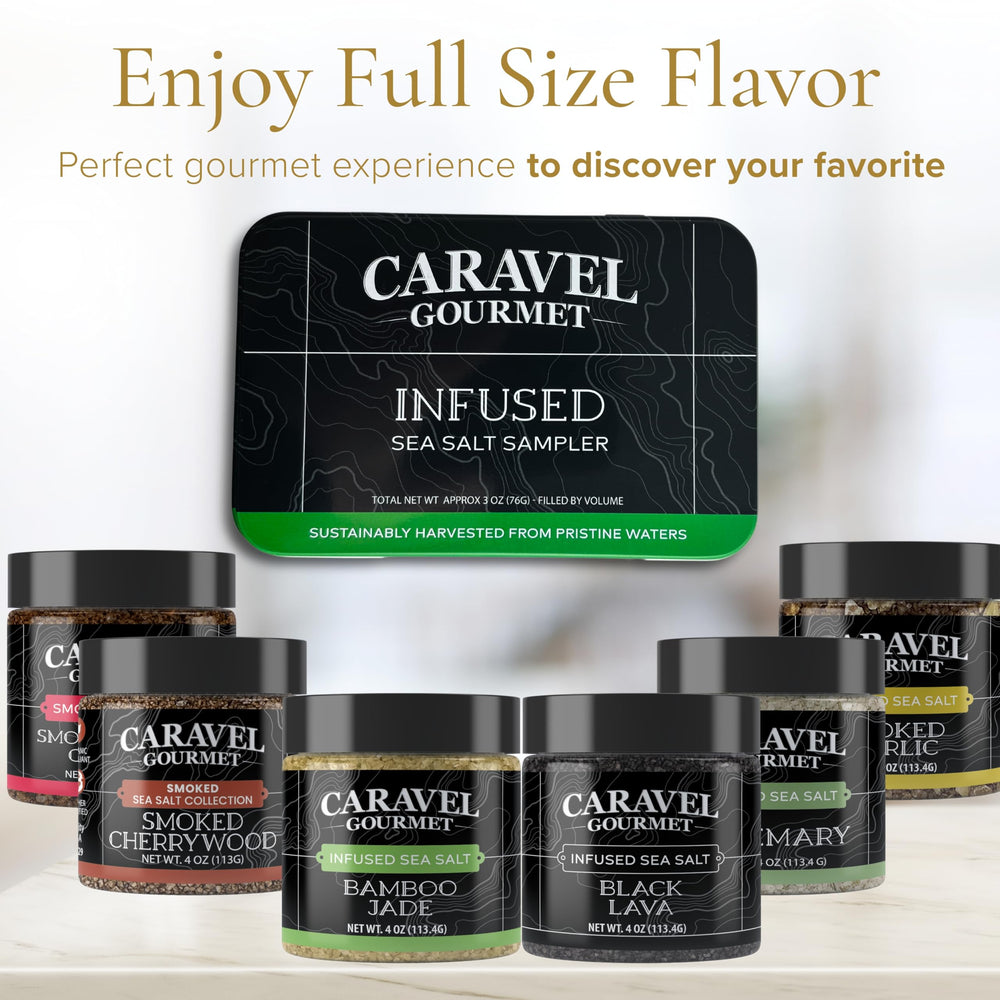 Caravel Gourmet digital recipe book bonus expands salt usage ideas.