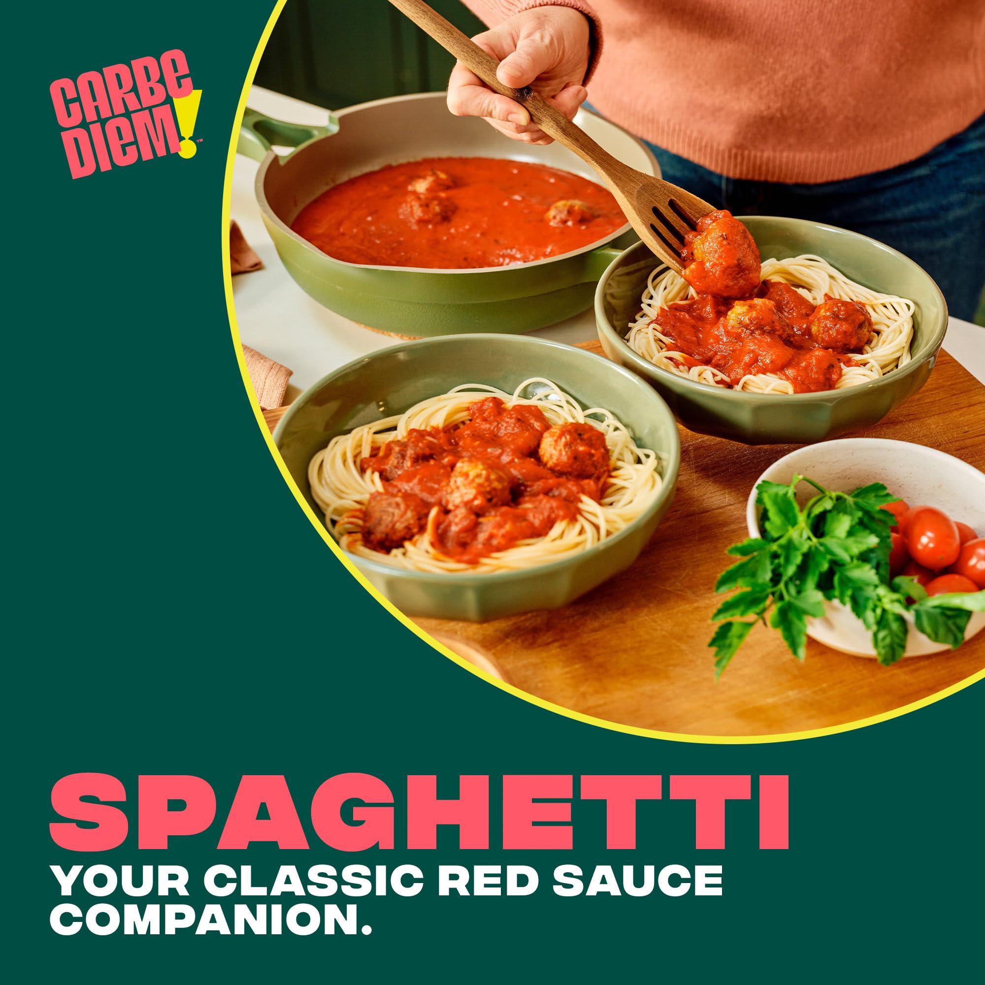 Carbe Diem pasta cooking close-up shows no excessive foaming