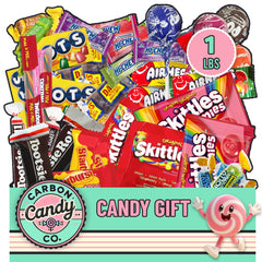 Carbon Candy Co bulk pack assorted candies for parties with individually wrapped pieces.