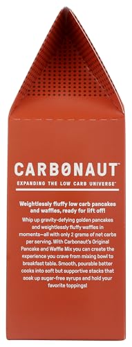 CARBONAUT Mix: Ingredients graphic emphasizes simple components for versatile cooking