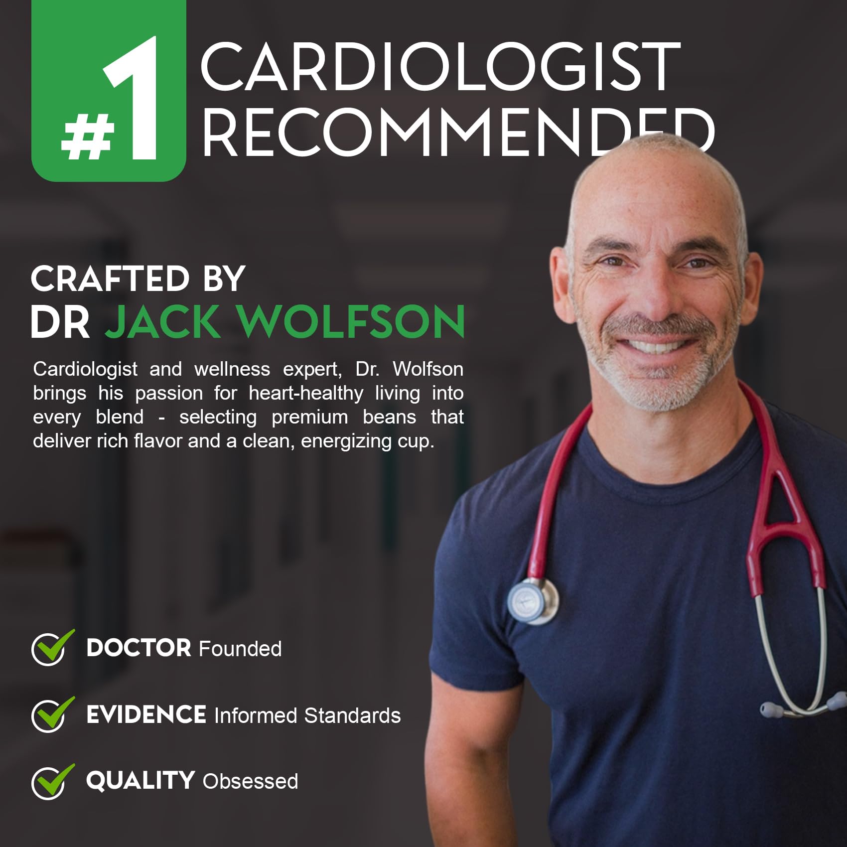 Cardiology Coffee pour-over brew demonstrates easy preparation and rich aroma.
