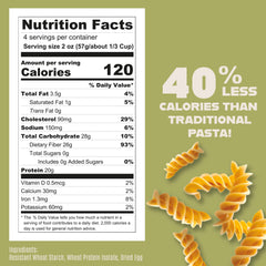 Care Free Kitchen plain rotini packaging, ready for quick, convenient meal prep.