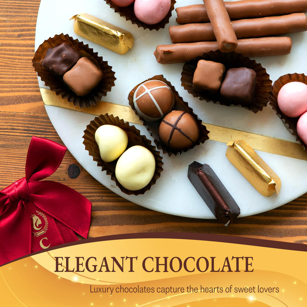 Carian's Bistro dark guandiotto chocolate with intense cocoa, great for gourmets